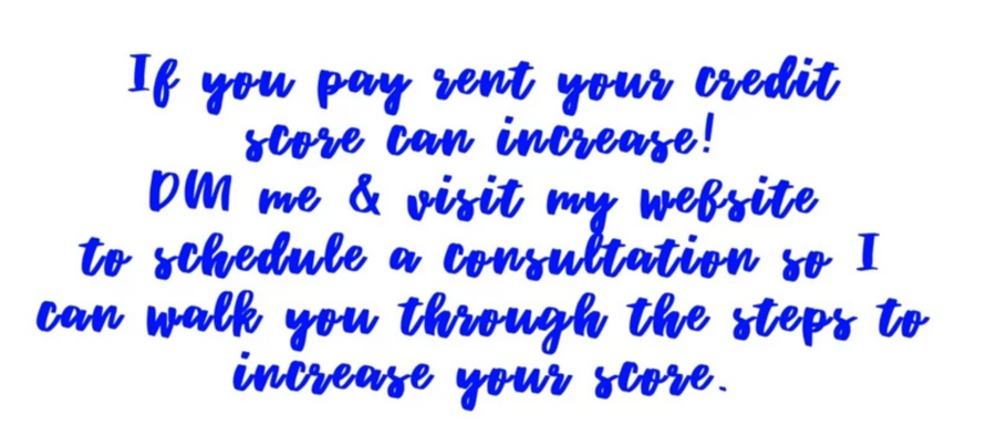 TIP OF THE DAY: Boost your credit score by paying your rent with a bank account✨
